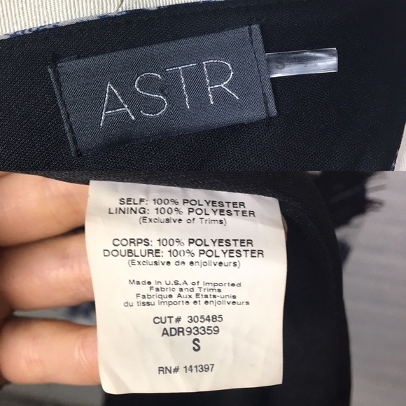 ASTR Small Floral Lace Trim Slip Dress Strappy - Picture 7 of 8